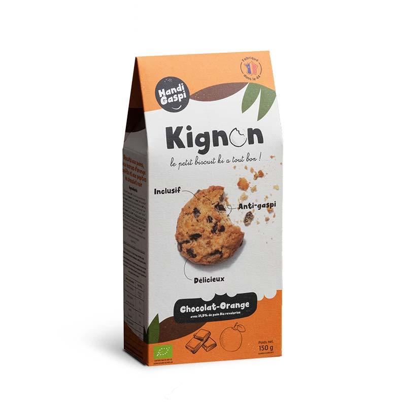 Biscuit Kignon - Handi Gaspi - Chocolat-Orange