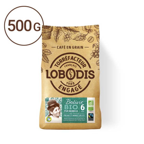 Lobodis - café arabica grains - 500g - Bolivie - Pure Origine