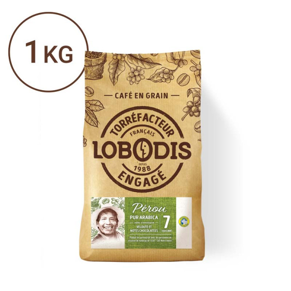 Lobodis - café arabica grains - 1kg - Pérou - Pure Origine